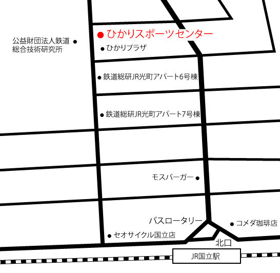 教室までの略地図